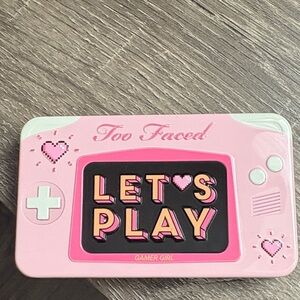 Too Faced Pink Gamer Girl 'Let's Play' Makeup Palette Tin